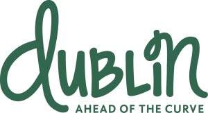 Dublin. Ahead of the curve logo